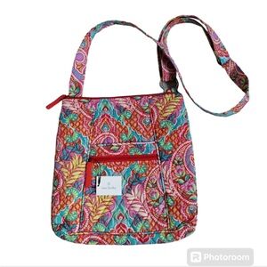 VERA BRADLEY CROSSBODY BAG HIPSTER PAISLEY PARADISE